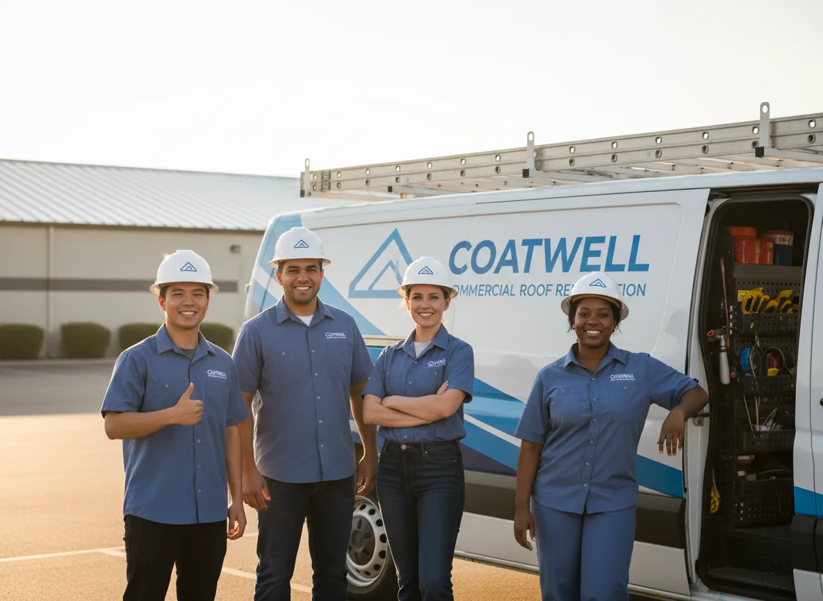 Commercial roof coating company in Edgeley, ND